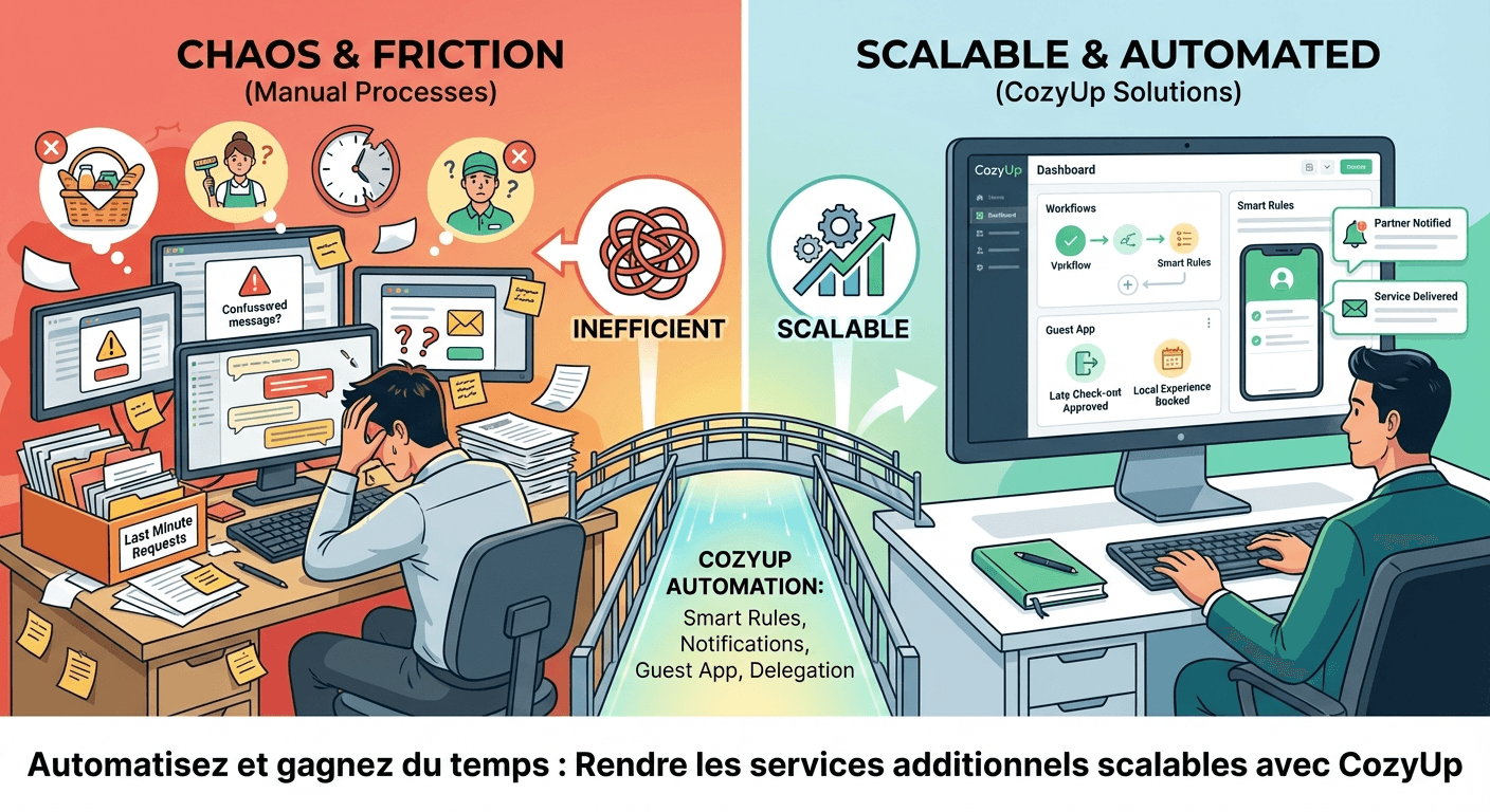 Automatisez et gagnez (aussi) du temps : rendre les services additionnels scalables